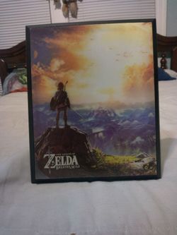 Nintendo 3D Lenticolor Poster Multicolor. 10 x 8 inches.