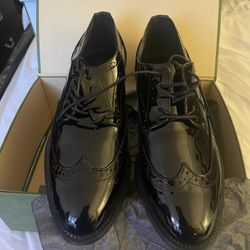 Women Black Patent leather Shoes