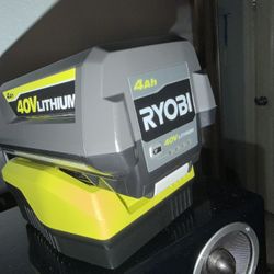 40 Volt Ryobi Battery 