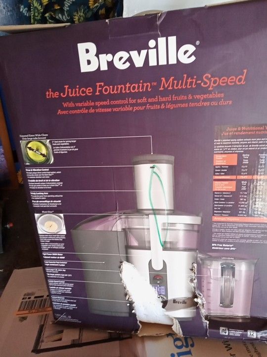 The Juice Maker Brand New By Breville 900w
