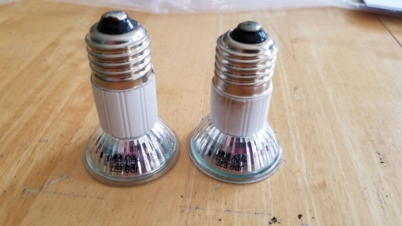 Light bulbs for chimney hood 110v/50w