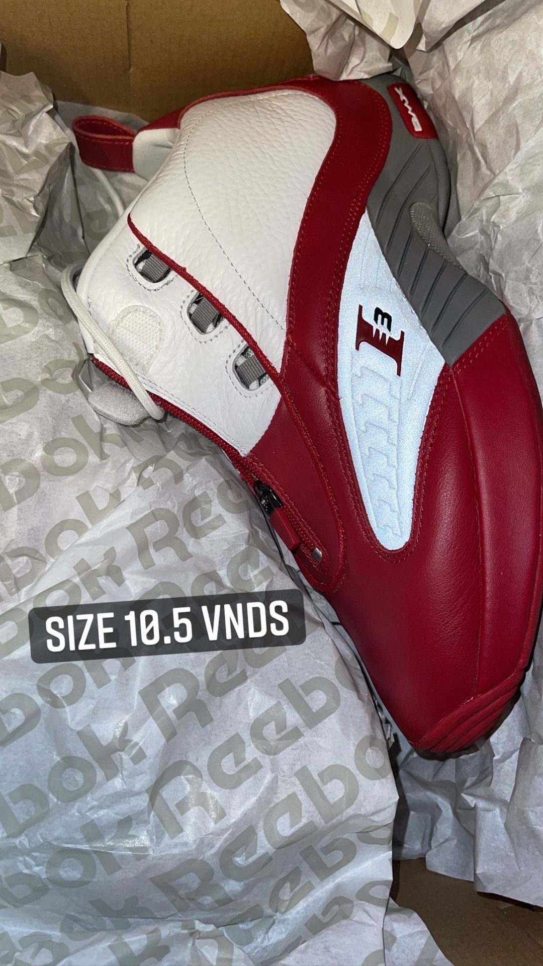 Reebok Iverson Answer Size 10.5