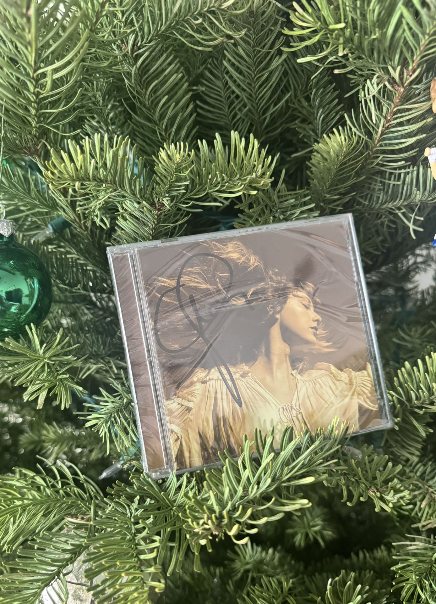 Taylor Swift Signed Fearless Taylor’s Version CD (sealed)