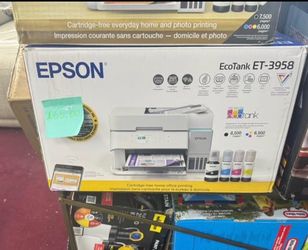 NEW Epson EcoTank ET-3958 Wireless All-in-One Printer