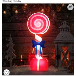 Lollipop Christmas Inflatable 