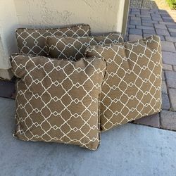 Outdoor patio pillows