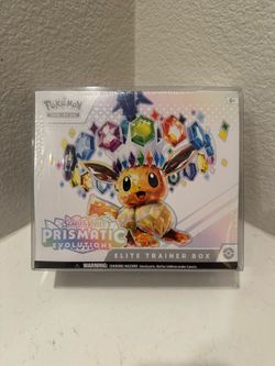 Trade / Selling • Prismatic Evolutions Elite Trainer Box ETB Pokemon [15 AVAILABLE]