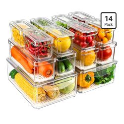 Acrylic Organizers - Pantry, Fridge, Bathroom