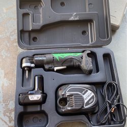 Hitachi WH10DCL 12v Right angle 90 degree Impact Drill Driver NOS OEM