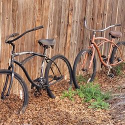 3 Old School Bikes