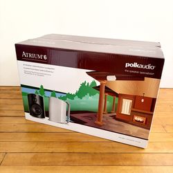 NEW Polk Audio Atrium 6 All-Weather Outdoor Speakers