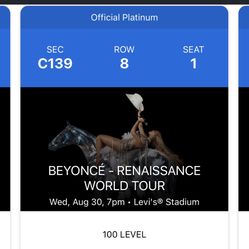 Beyoncé Renaissance World Tour