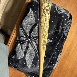 Red Sox 2004 World Series Champions Engraved Bat