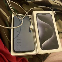 One Owner iPhone 15 pro Must Go