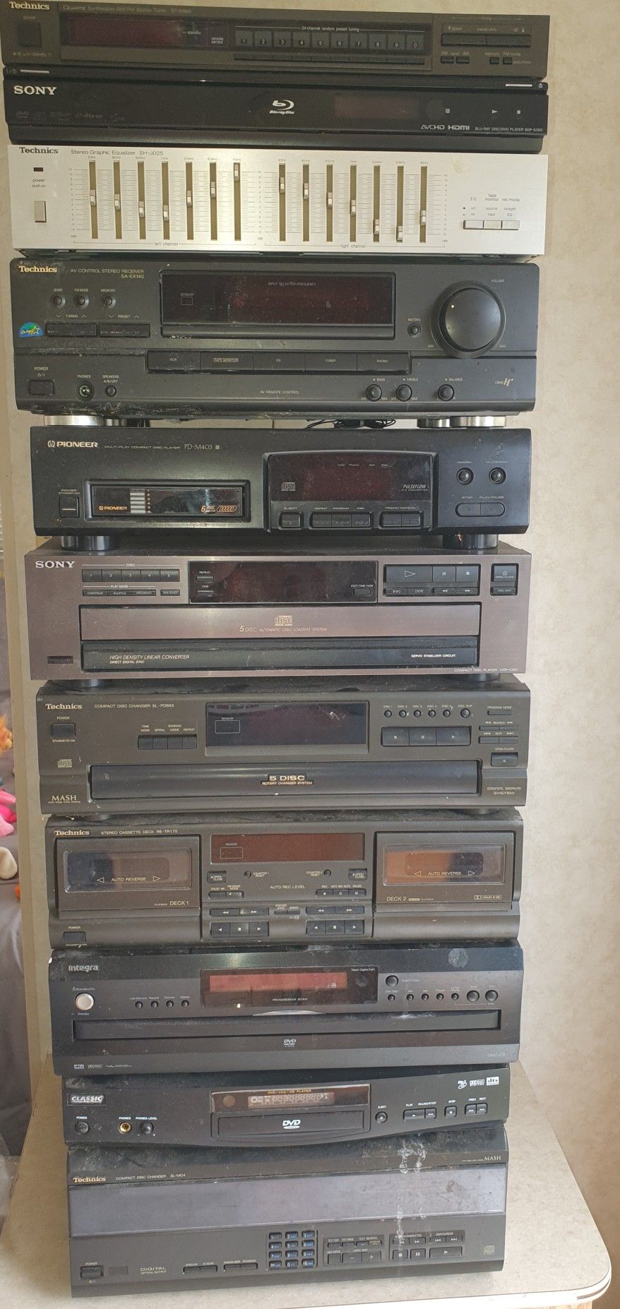 Stereo Equipment Blu RAY