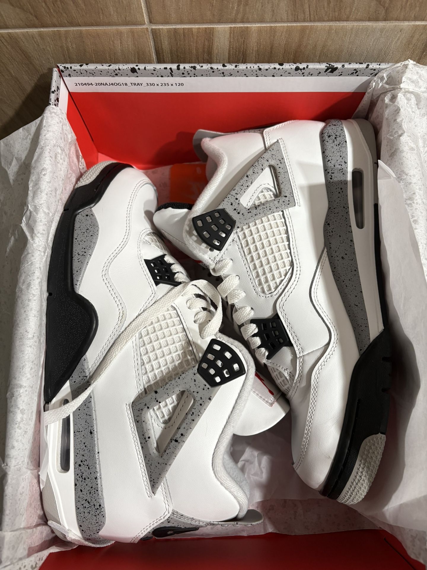 Air Jordan 4 Retro “White Cement” 2025 Release