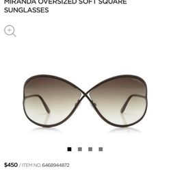 Tom Ford Miranda Sunglasses 