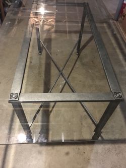 Rectangular Glass Dining Table With 6 Upholstered Chairs