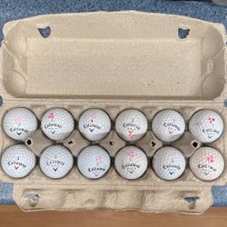 One Dozen Golf Balls - Many Available!
