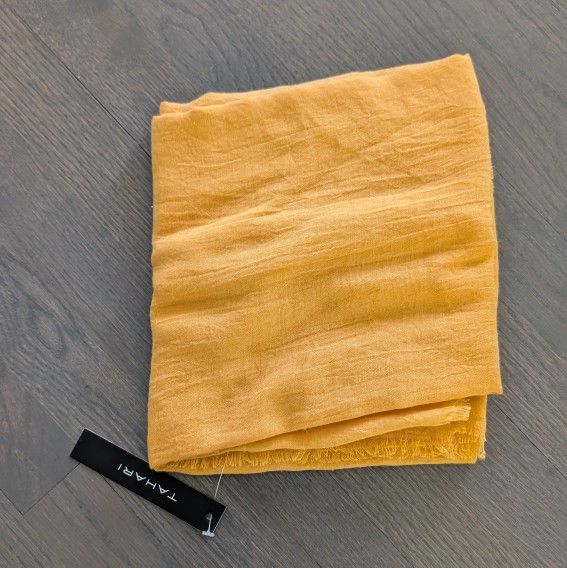 Tahari Yellow Scarf