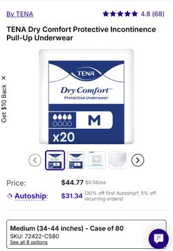 Tena Dry Comfort-Protective Underwear