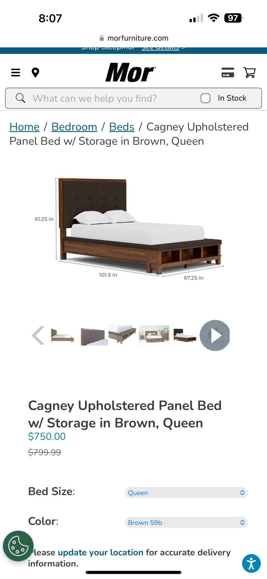 Queen Bed Frame