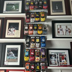 Diecast Racing Cars Most Of Them Are Autographed