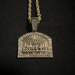 Last Supper Chain And Pendant 