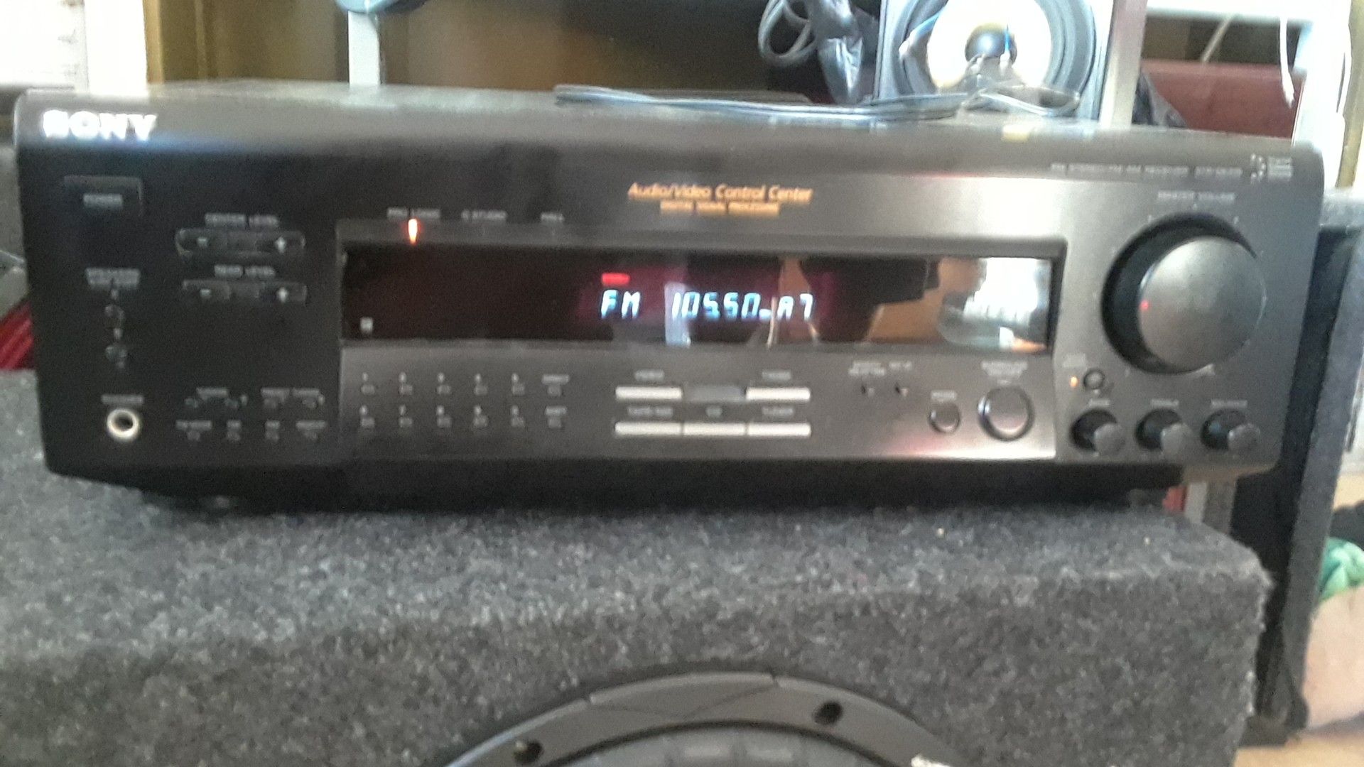 Sony audio/video control center fm stereo/fm-am receiver str-de315
