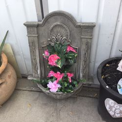 STONE FLOWER DECORATION CAN CONVERT TO WATERFALL 
