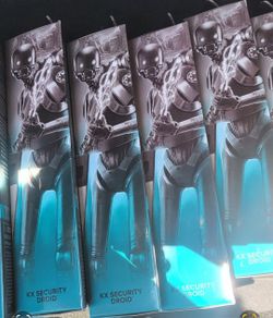 FOR TRADE Black Series KX security Droid FOR TRADE