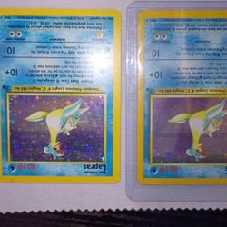 Pokemon Lapras From Fossil Set Price Is Each 2 Available