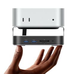 VENTION for Mac mini M4 Dock, 10 in 1 Aluminum Stand for M4/M4 Pro with M.2 NVMe SSD Enclosure, 4K@240HZ/144HZ USB A 3.2, 10Gbps Transfer, USB C Exten