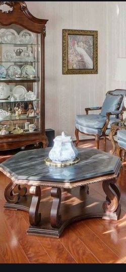 Marble table