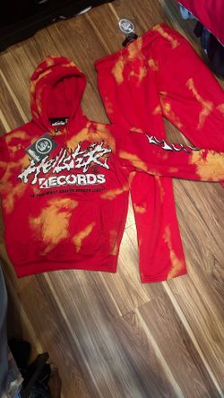 red hell star sweatsuit