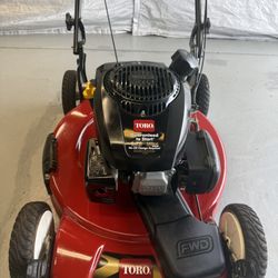   Toro Self Propelled 22” Lawn Mower (Like New)   