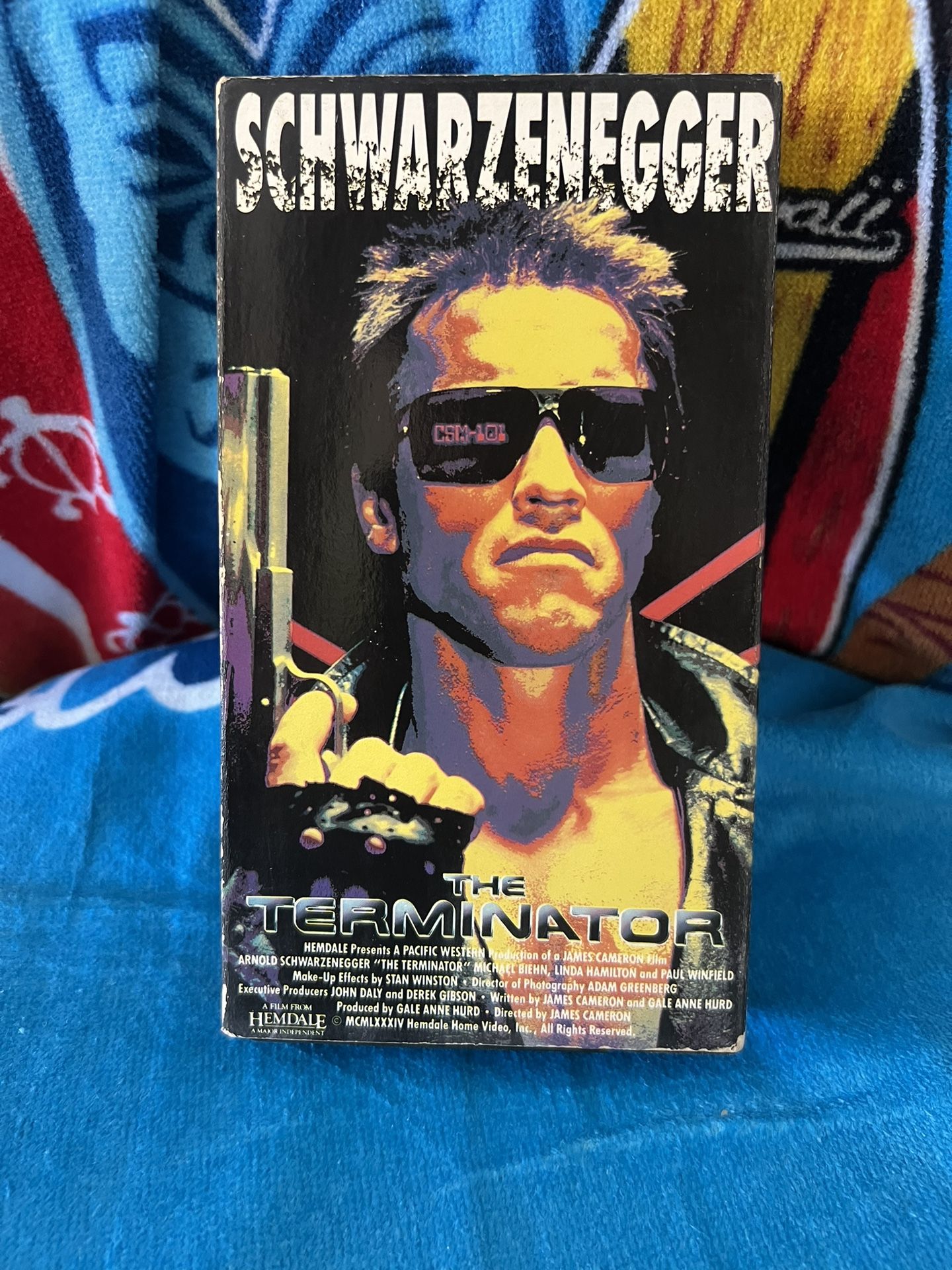 The Terminator Vhs