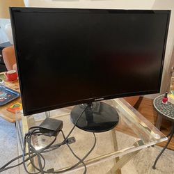 Curved Computer Monitor 