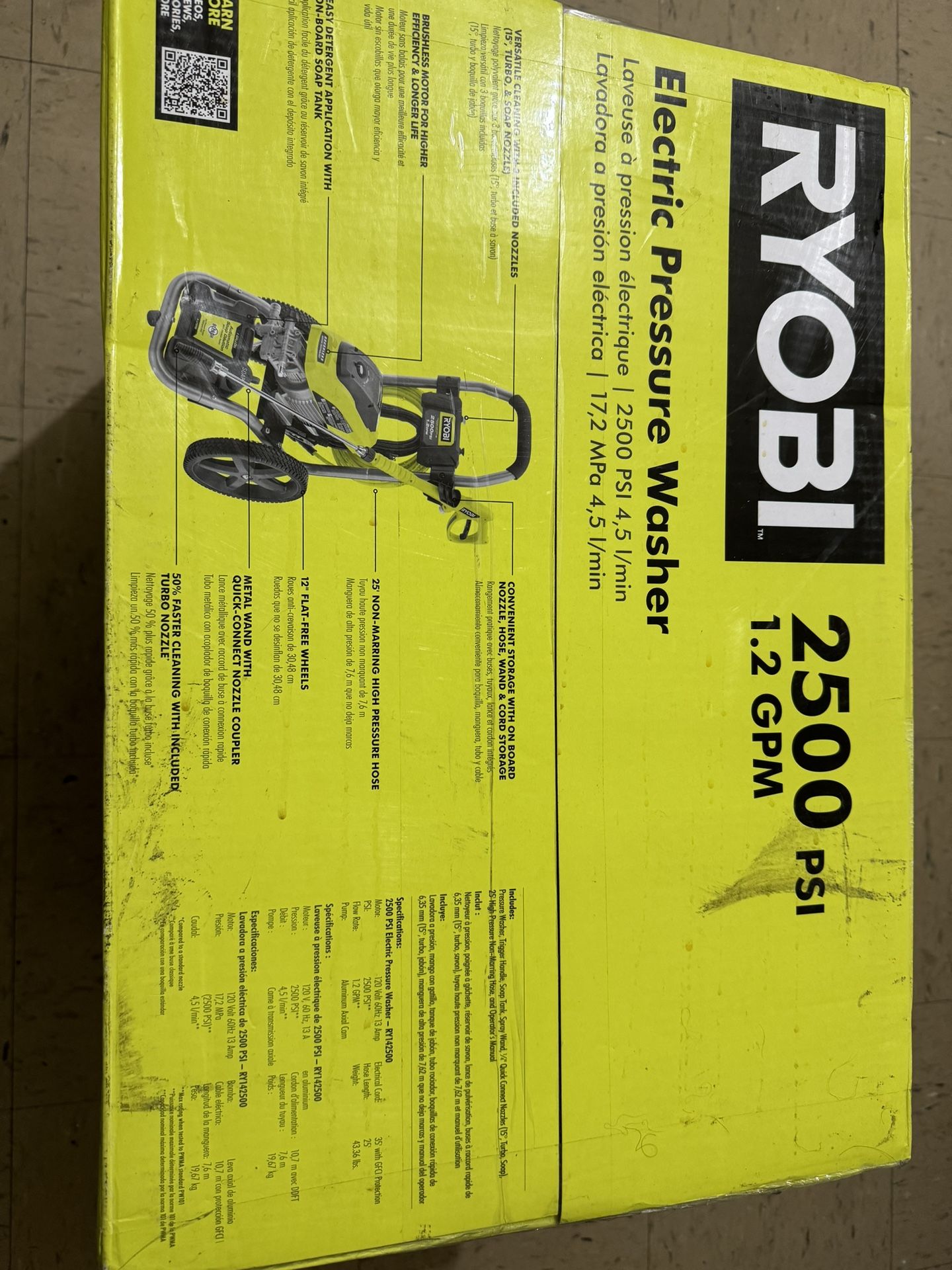 Ryobi Pressure Washer
