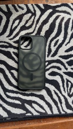 Black Frosted MagSafe iPhone Case