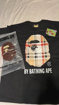 BapeXburberry shirt