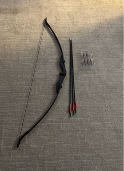 Bow and arrow etc.