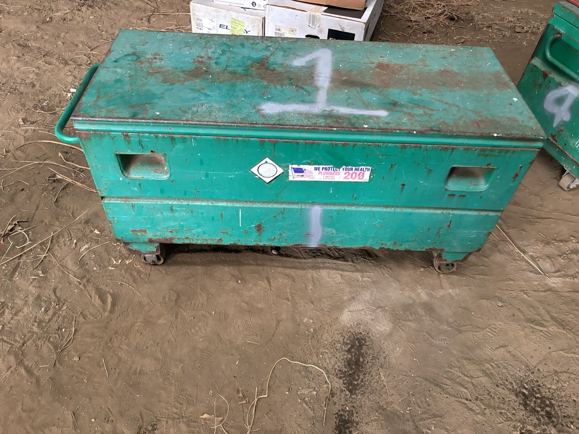 Job Site Box 24” H x 60” L x 24” W