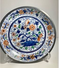 SAKS FIFTH AVENUE JAPAN IMARI BOWL HAND PAINTED IN HONG KONG VINTAGE