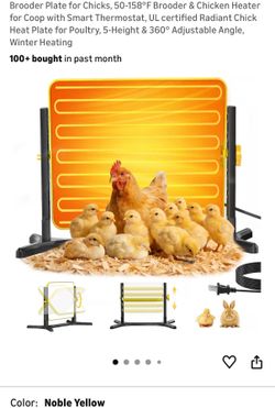 Brooder Plate for Chicks with Smart Thermostat