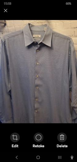 ☆MEN'S CALVIN KLEIN BUTTON DOWN SHIRT☆