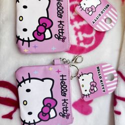 Hello Kitty Id Coin Purse Keychain!