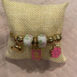 Stainless Steel Bracelet With Charms