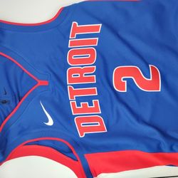 Cade Cunningham Detroit Pistons Home Jersey No.2 Adult Medium Jersey 