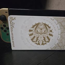 Limited Edition Zelda Tears Of The Kingdom Nintendo Switch.